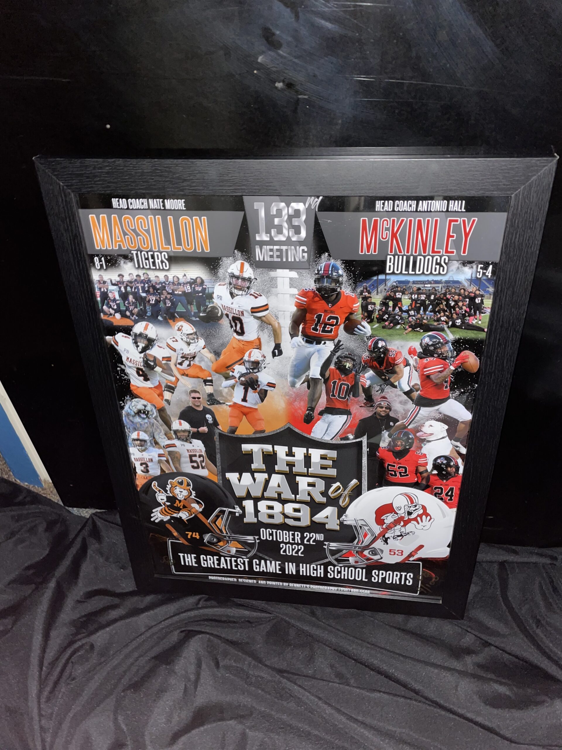 McKinley Massillon Game Press Box Game Tickets WishAThon 2023