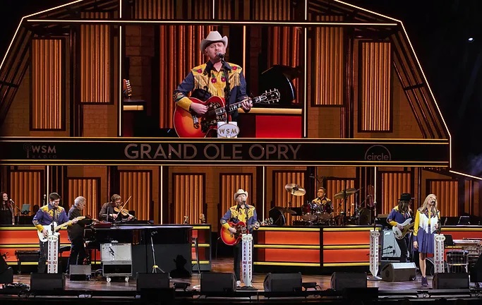 Opry Stage Can Koozie