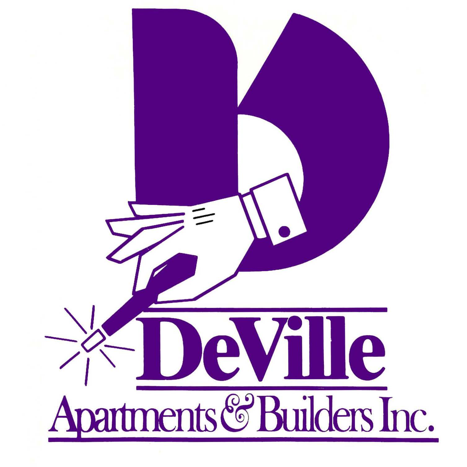 DeVille Higher Res Logo D & DAB Logo 7-25-02 Purple